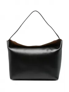 Кожаная декорированная сумка-тоут Christopher Esber, черный