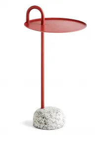 Настольная лампа с основанием в крапинку Hay, красный