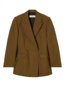 Двубортный пиджак Róhe, коричневый
