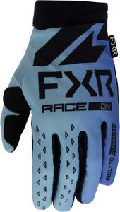Детские мотокроссовые перчатки FXR reflex 2023, Black/Blue