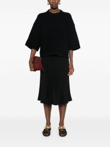 Fabiana Filippi джемпер крупной вязки, черный