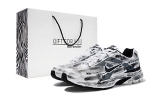 Кроссовки Initiator с низким верхом, устойчивые к истиранию, унисекс, премиум-класса, серые Nike, Gray Tone Fantasy (Shopping Bag)