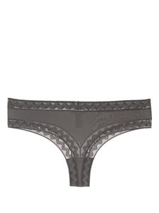 ERES трусы-бразилиана Gabby с узором зигзаг, серый