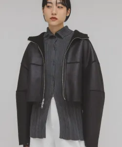 Рубашка на пуговицах, вязка в хаки Kbf, цвет Charcoal Gray