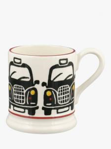 Черная кружка Black Cab Half Pint из керамики Emma Bridgewater, 300ml