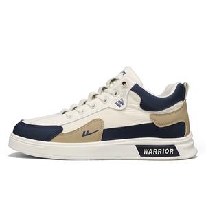 Прочные дышащие мужские кроссовки WARRIOR, Beige Blue Red