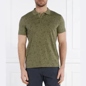 Хрустящая рубашка-поло современного кроя Joop!, зеленый