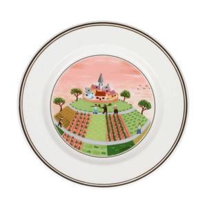 Тарелка хлебная Villeroy & Boch Design Naif Dörfchen, 17 см, белый
