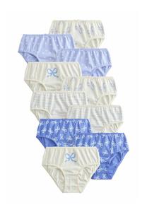 Трусы-брифы 10 PACK Next, синий