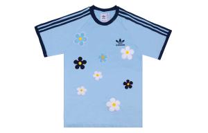Футболка Adicolor 3 Stripes с короткими рукавами Unisex Adidas Originals, синий
