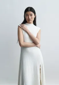 Платье-Свитер римора Maje, Ecru