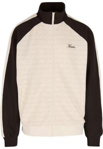 Karl Kani Худи на молнии в цвете Off White