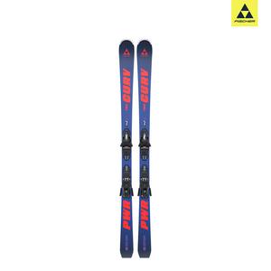 Fischer Мужские и женские лыжи для катания на двух досках среднего уровня 24|25RC4/CURV POWER, темно-синие, 165 см