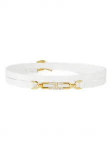 Ожерелье с логотипом Elisabetta Franchi, золотистый