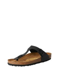 Сандалии с Т-образной перемычкой BIRKENSTOCK Gizeh, Black
