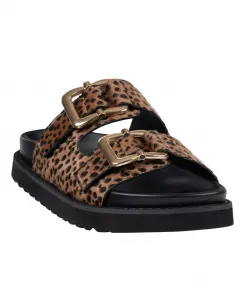 Женские сандалии Juno с двойной перемычкой на стельке GC Shoes, мультиколор