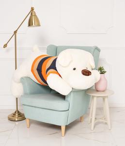 Плюшевый мишка Густав, большая собака Декстер, белая 150см Miś Gustaw