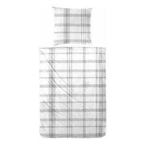 Постельное белье Hahn Haustextilien GmbH Karo, 135x0,5x200 см цвет weiß; grau