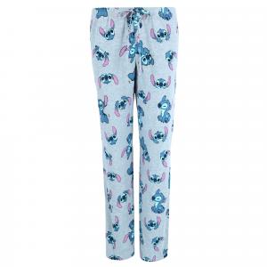 Женские длинные пижамные брюки для дома Stitch Jerry Leigh, серый