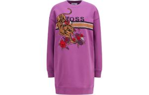 HUGO BOSS Толстовка FW21 женская фиолетовая