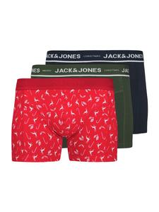 Боксеры JACK & JONES JACDEER, Night Blue/Olive/Blood Red