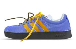 Adidas Neo VL Court 2.0 скейтборд обувь unisex желтый фиолетовый