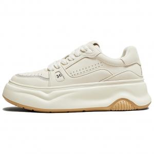 Дышащие низкие скейтбордистские кроссовки для женщин Tata, экрю