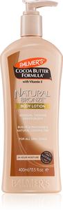 Крем-Автозагар для тела с натуральным бронзовым оттенком на основе какао-масла для постепенного загара Palmer’S, 400 мл