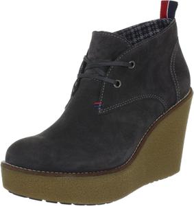 Модные женские полусапожки Tommy Hilfiger, Grey