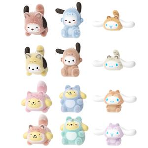 Плюшевая игрушка Sanrio Puppy Forest Friends, плюшевый Pochacco, мистическая коробка с плюшевыми игрушками, отдельный мистический пакет/полная коробка 18 шт MOETCH