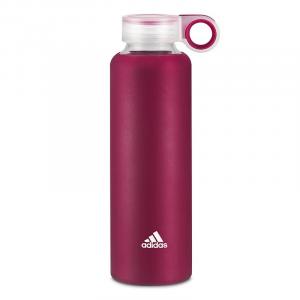 Наружное водное оборудование Контейнер для воды 410 мл Стекло Adidas, розово-красный