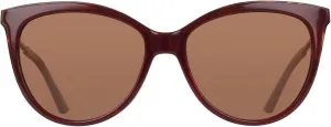 Женские солнцезащитные очки Cole Haan Ch7088, Burgundy