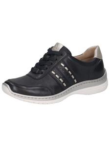 Кроссовки на шнуровке Caprice, цвет dk blue/silver