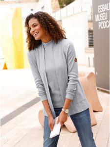 Куртка-рубашка серого меланжа WITT WEIDEN