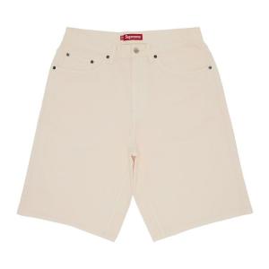 Шорты Supreme Baggy Denim Short, кремовый