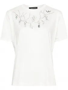 Футболка с принтом Fabula Fabiana Filippi, белый