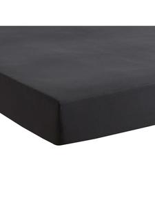 Traumschlaf Детская простыня на резинке из тонкого трикотажа антрацитового цвета