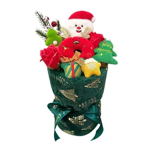 Плюшевая кукла Hug Tube Bouquet Dolls высотой 35 см Whoops, Santa Claus Doll Bouquet