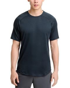 Футболка с короткими рукавами и круглым вырезом Rhone Atmосфера, черный