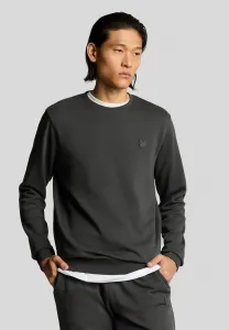 Сверхтонкая толстовка с круглым вырезом, средний слой Lyle & Scott, W Gunmetal