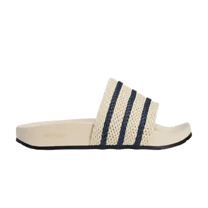 Шлепанцы Wales Bonner x Adilette Slides 'Wonder White Night Indigo', белый