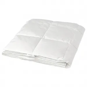 Односпальное одеяло, белое, светло-теплое, 150х200 см, FJÄLLARNIKA IKEA