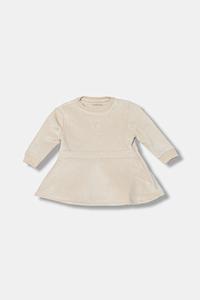 Детское платье Calvin Klein Jeans, бежевый