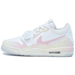 Jordan Баскетбольные кроссовки Legacy 312 Low с противоскользящей подошвой и защитой от ударов, розовые, желтые, белые, подростковые