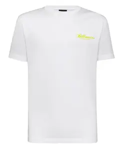 Футболка с круглым вырезом и гербом Billionaire, белый