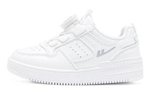 Кроссовки WARRIOR Kids Skateboarding Shoes Kids Low-top, белый/зеленый/розовый