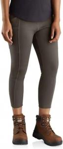 Carhartt Women's Force Fitted легкие укороченные леггинсы, Tarmac
