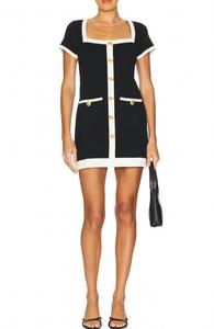 София Свитер-платье в черно-кремовом цвете Show Me Your Mumu