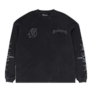 Футболка Godspeed Once Upon A Time Thermal Long-Sleeve T-Shirt 'Black Wash', черный