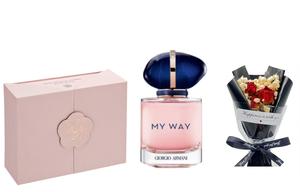 GIORGIO ARMANI AMANI Unlimited Intense Scent высококачественный парфюм долговременный аромат+Camellia Pink подарочная коробка парфюм EDP